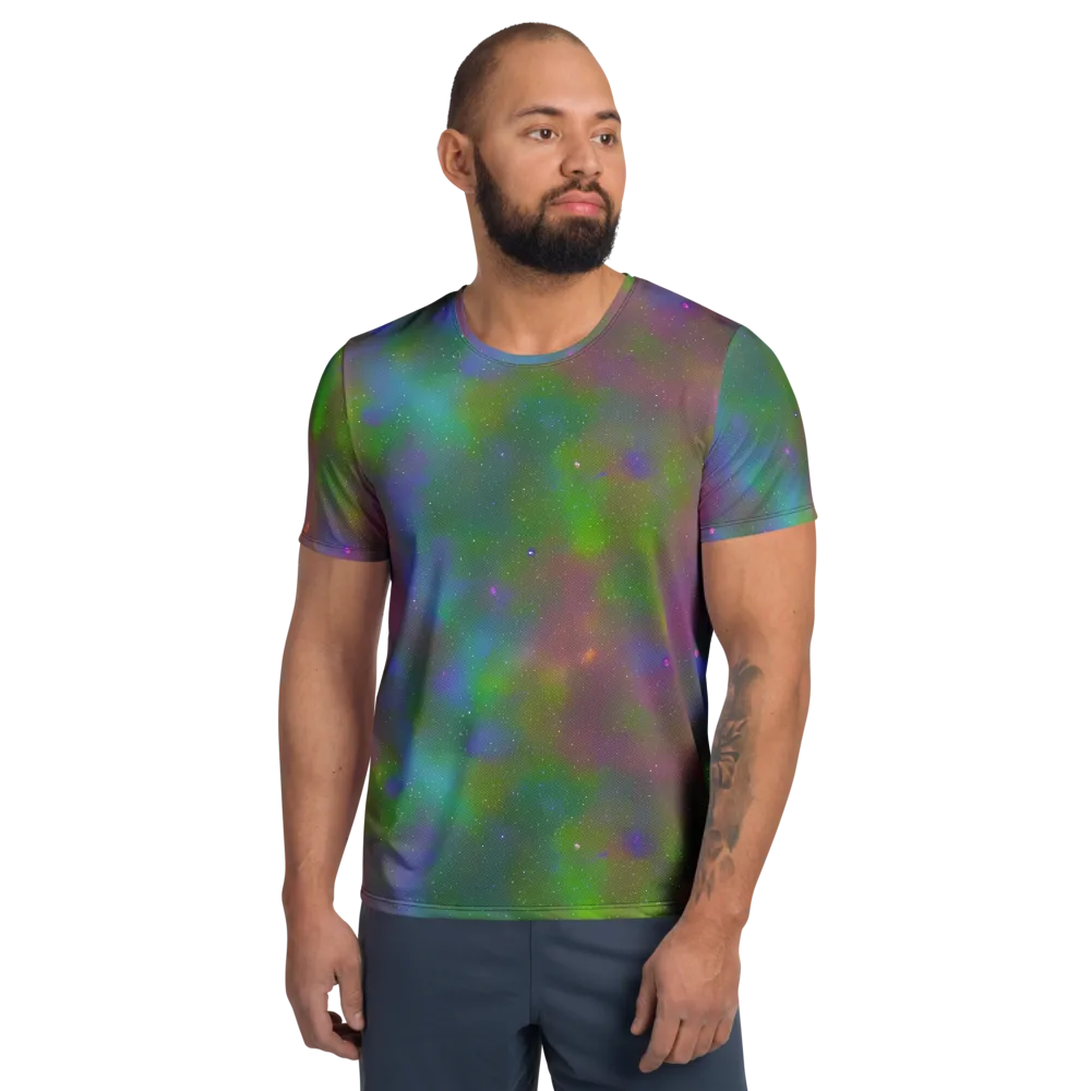 Stardust Reverie on Men's Athletic T-Shirt — Front