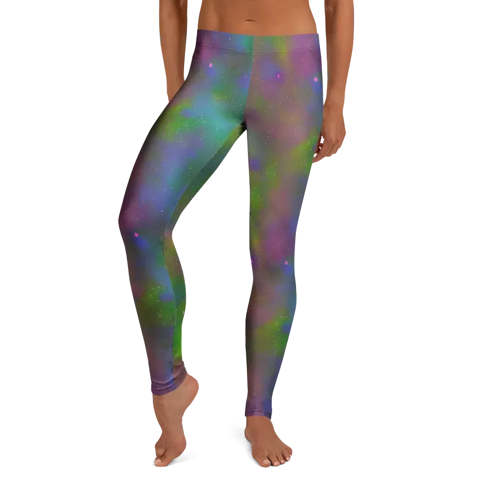 Stardust Reverie on Leggings — Front