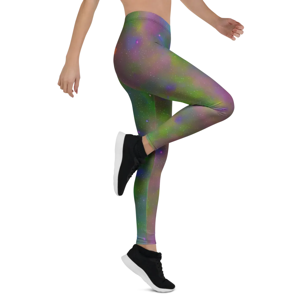 Stardust Reverie on Leggings — Right