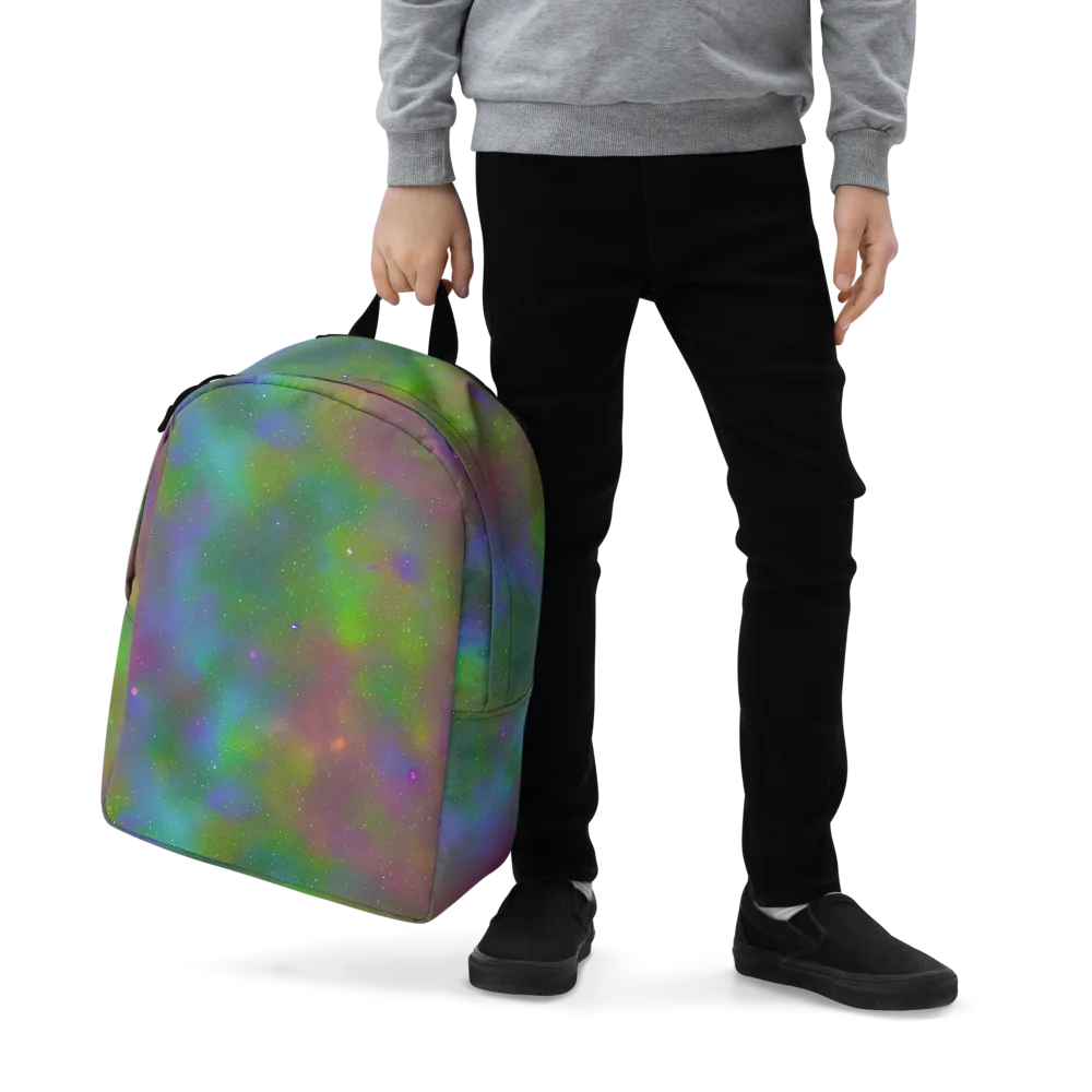 Stardust Reverie on Minimalist Backpack — Zoomed-in