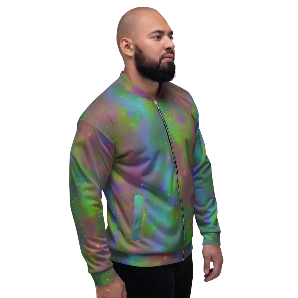 Stardust Reverie on Bomber Jacket — Right