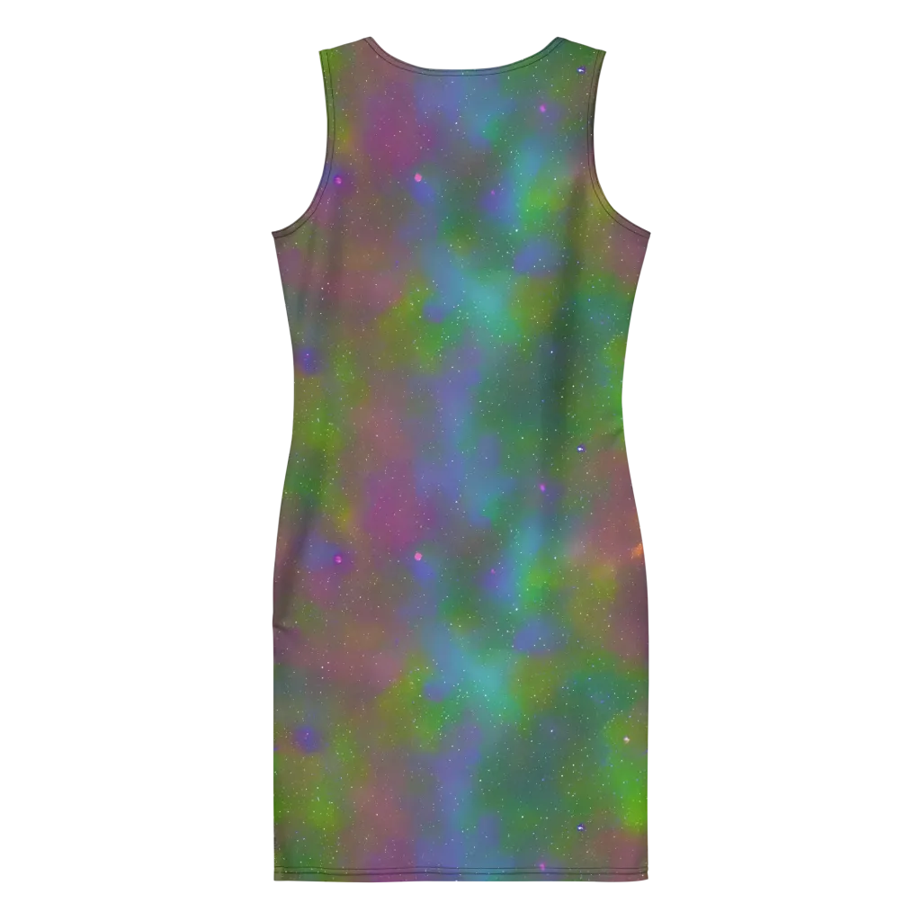 Stardust Reverie on Bodycon Dress — Back