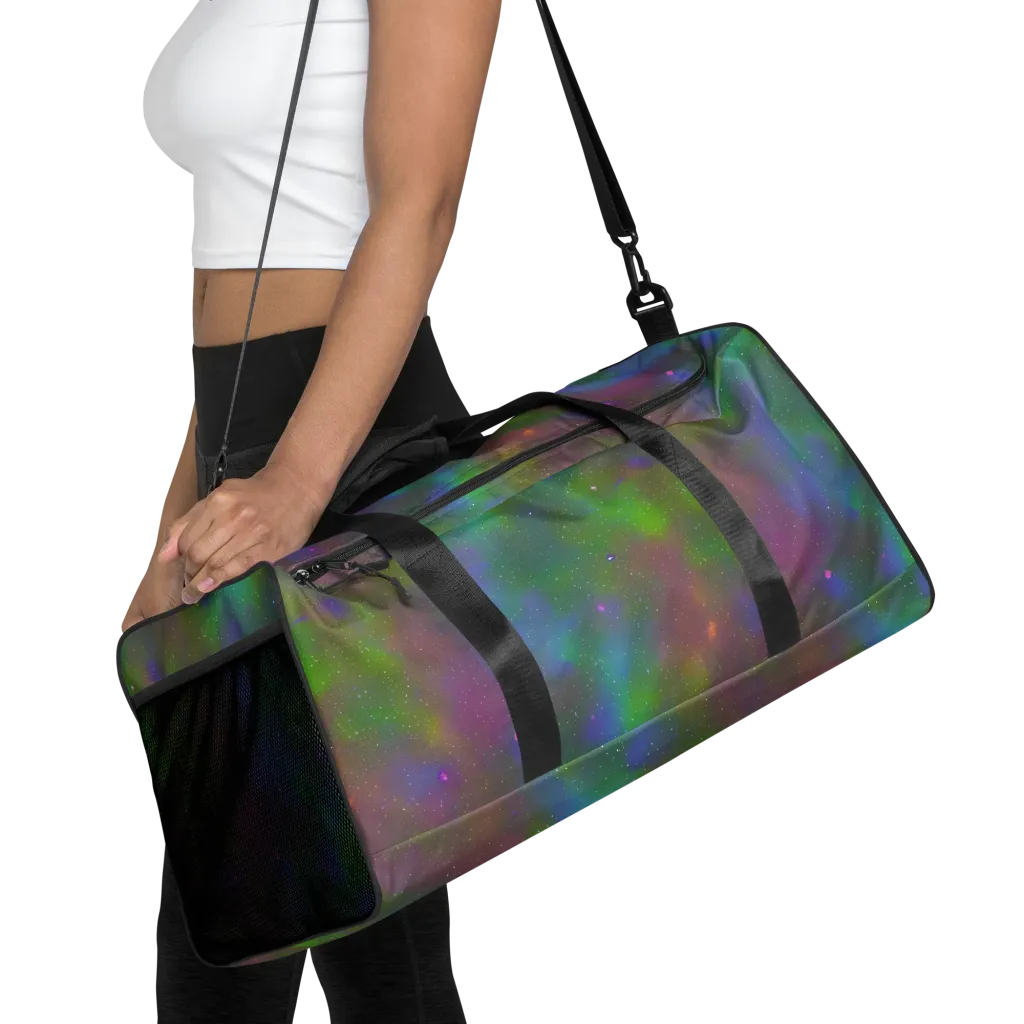Stardust Reverie on Duffle Bag — Front