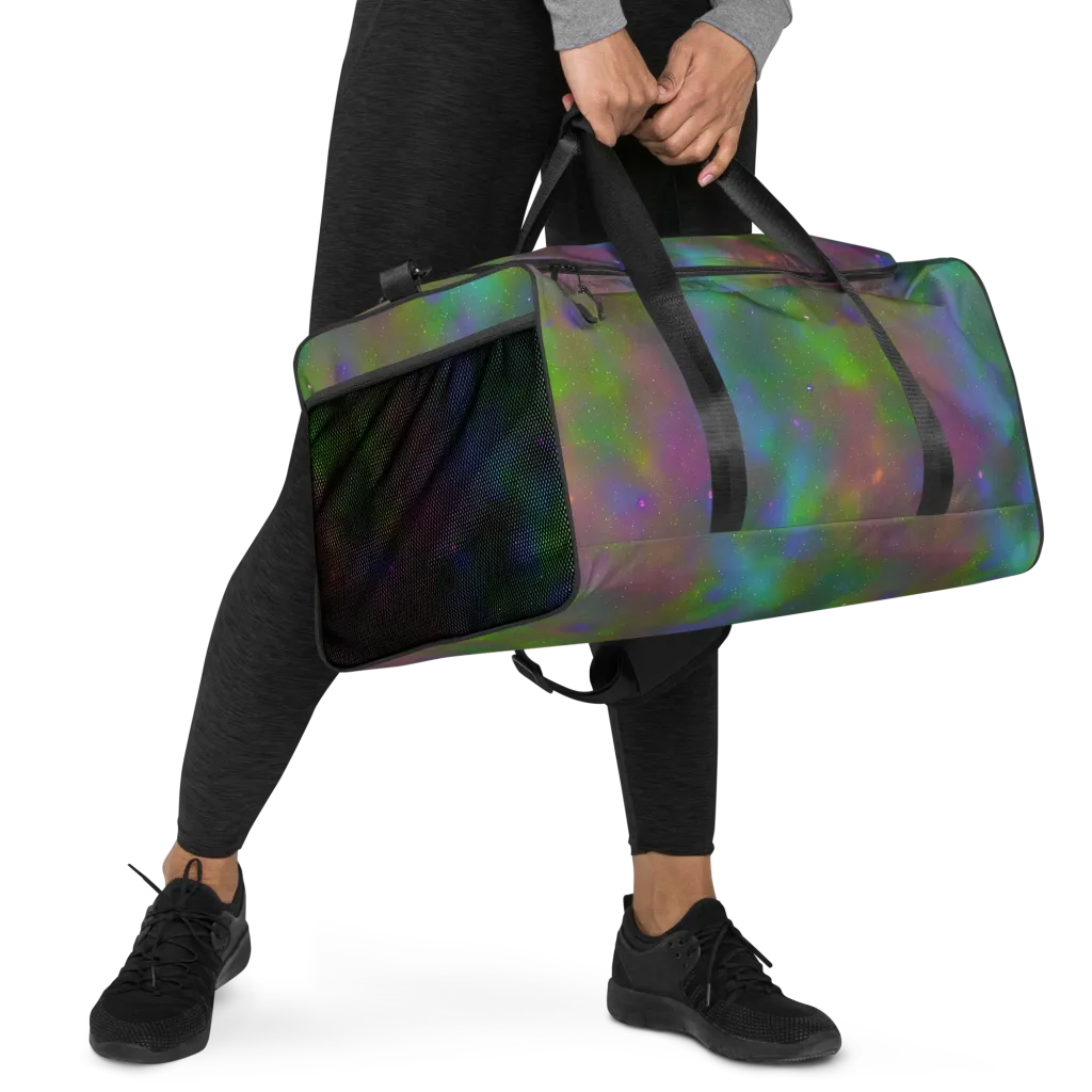 Stardust Reverie on Duffle Bag — Right Front