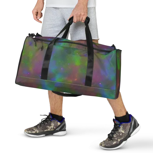 Stardust Reverie on a Duffle Bag