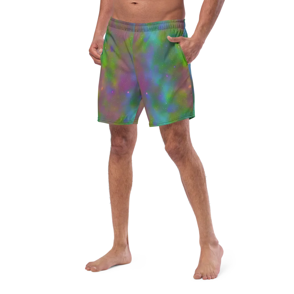 Stardust Reverie on Swim Trunks — Left Front