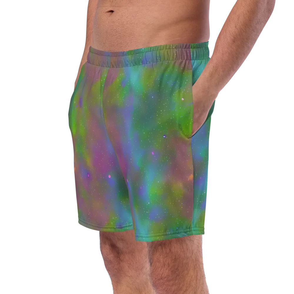 Stardust Reverie on Swim Trunks — Left Front