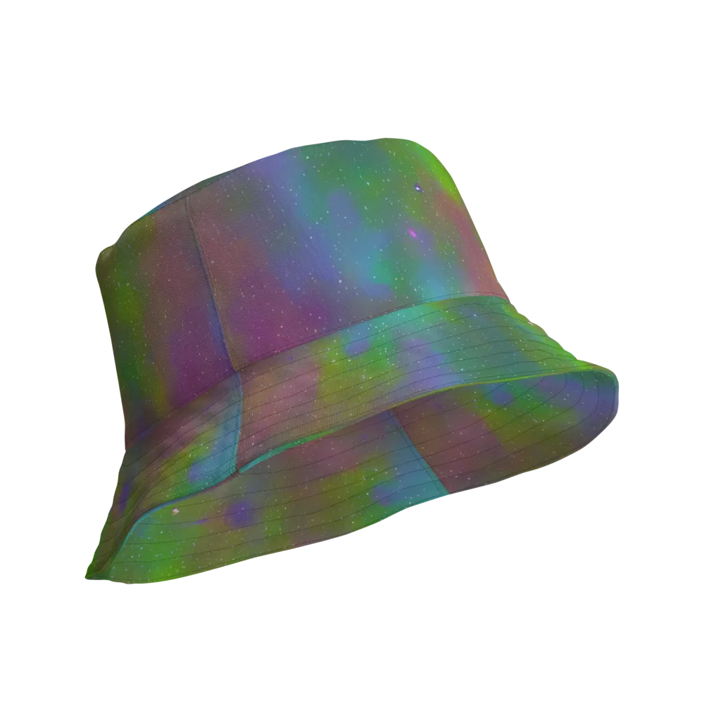 Stardust Reverie on Reversible Bucket Hat — Product details Outside