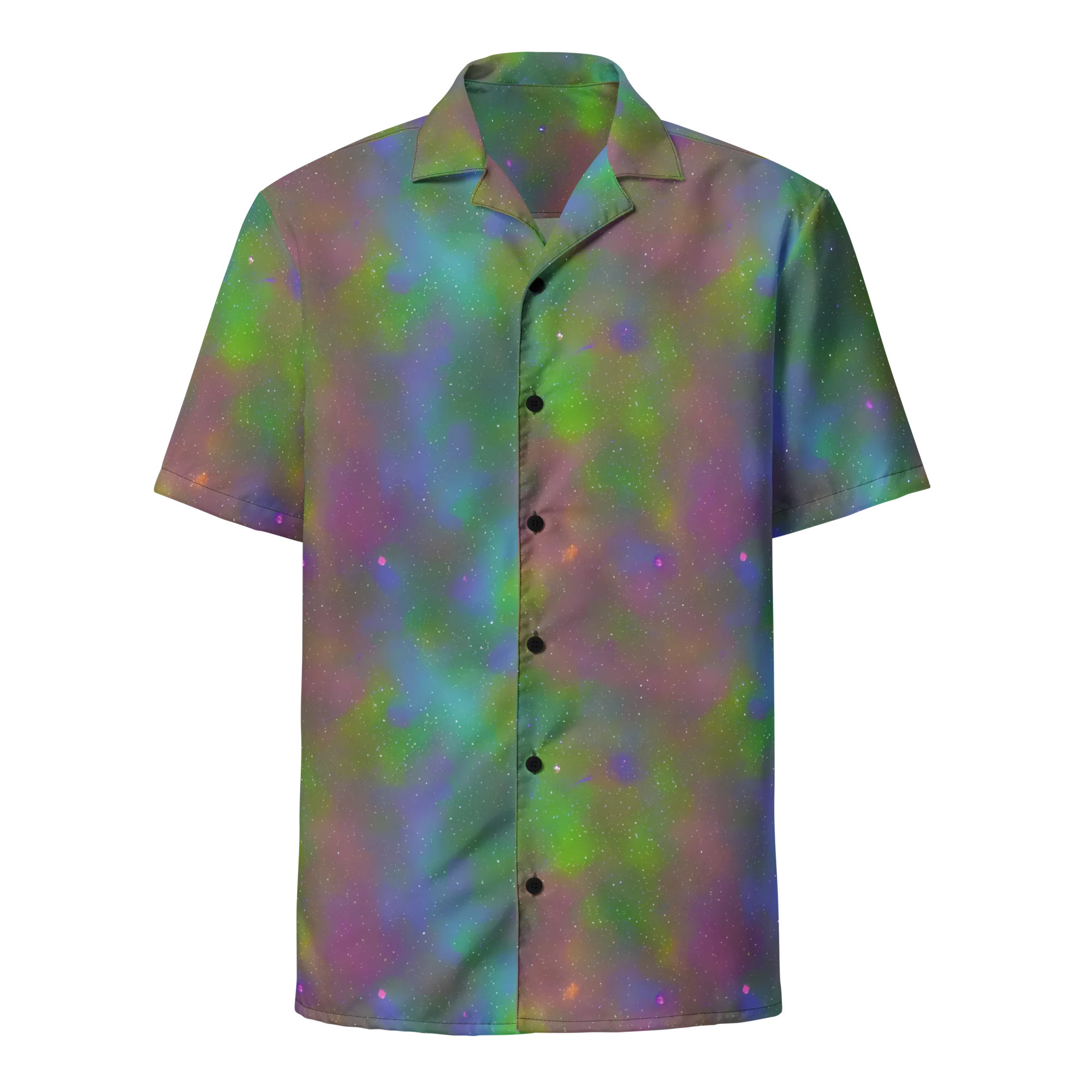 Stardust Reverie on Button Shirt — Front