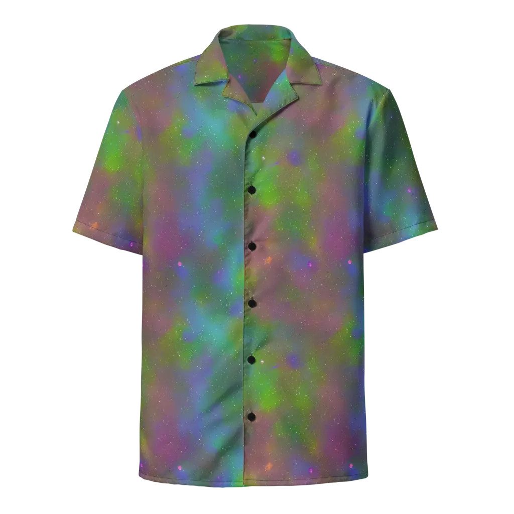 Stardust Reverie on Button Shirt — Front