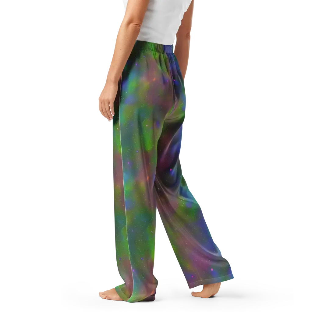 Stardust Reverie on Women's Pajama Pants — Left