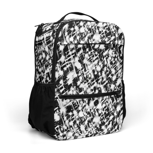 Noir Bloom on a Utility Backpack