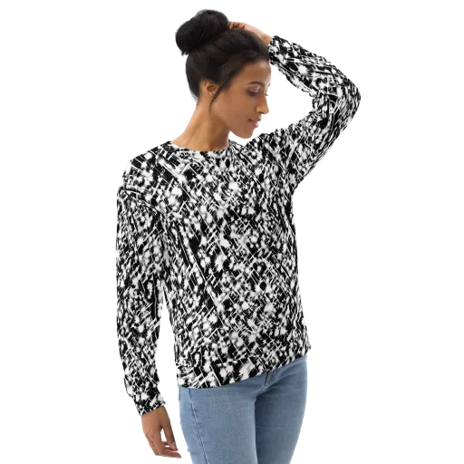 Noir Bloom on a Sweatshirt