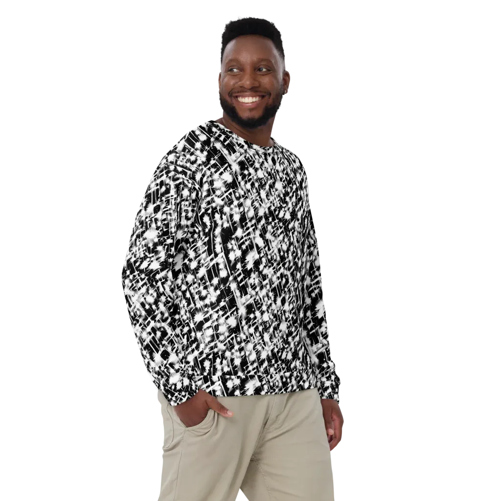 Noir Bloom on Sweatshirt — Front