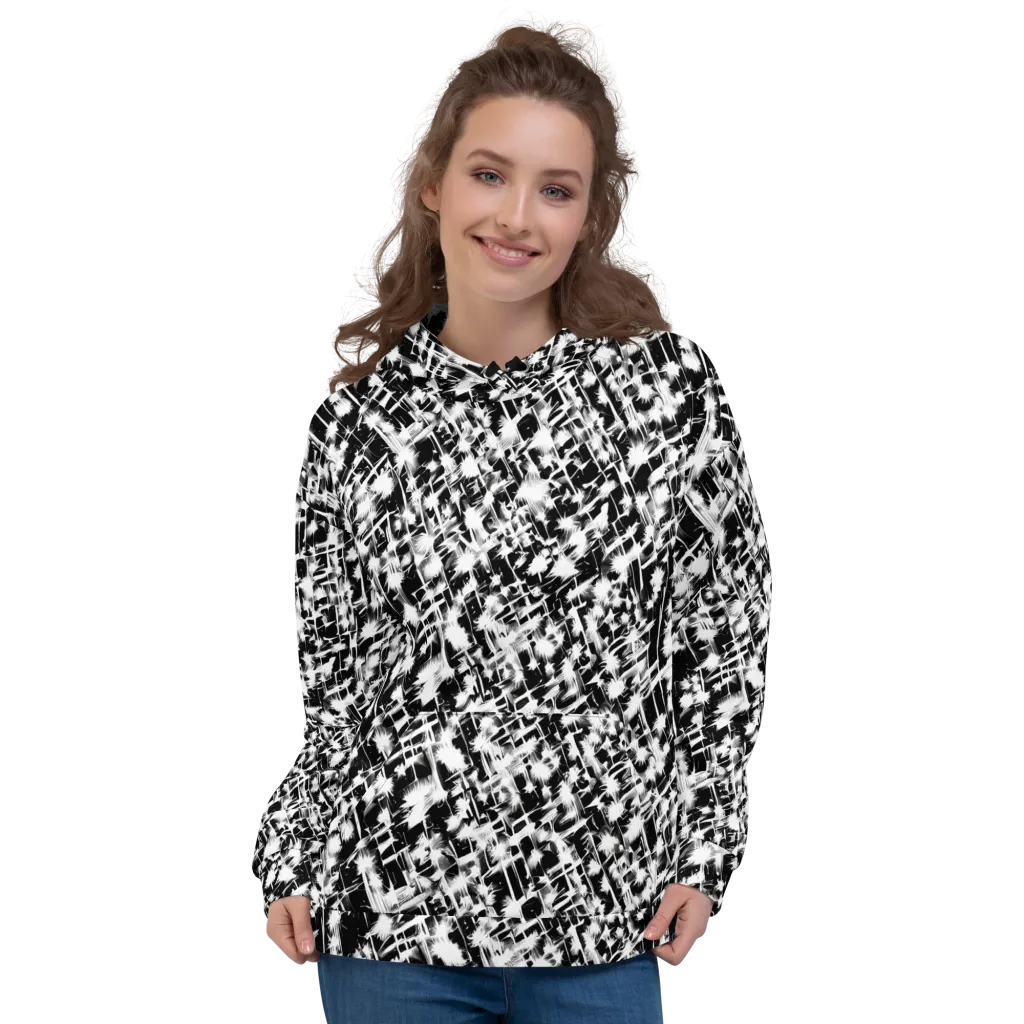 Noir Bloom on Hoodie — Front