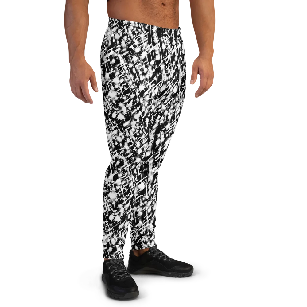 Noir Bloom on Men's Joggers — Right