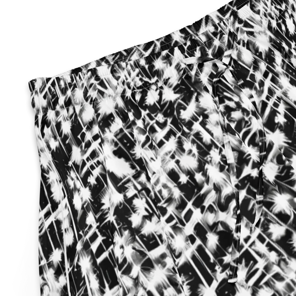 Noir Bloom on Women's Pajama Shorts — Product details