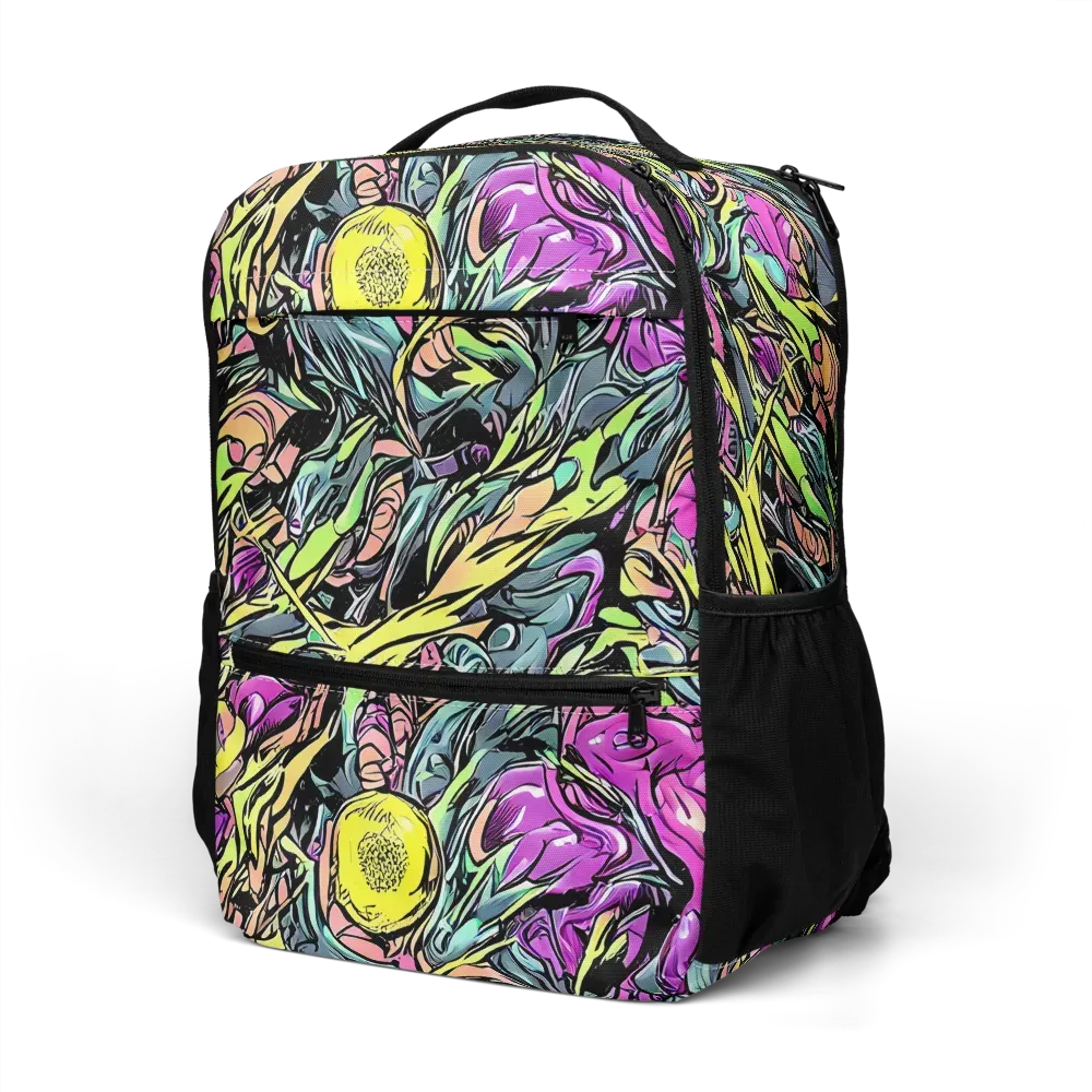 Prism Garden on Utility Backpack — Left Front