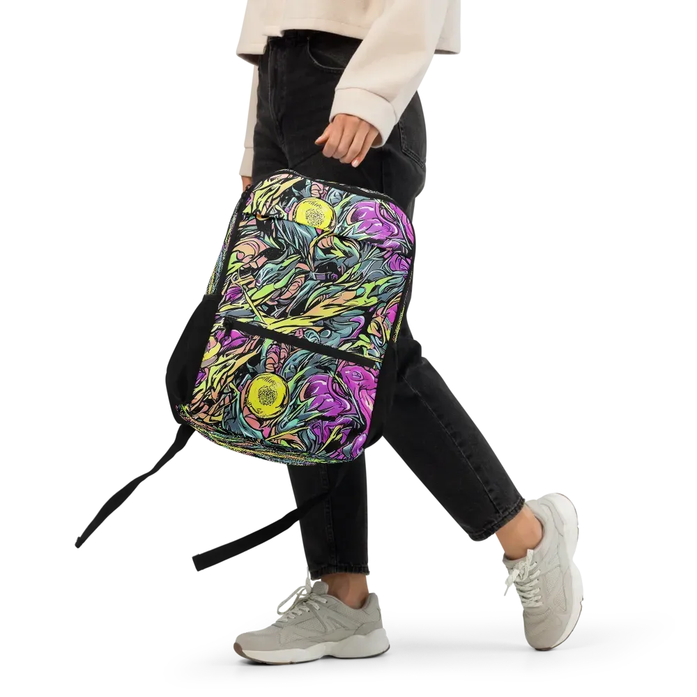 Prism Garden on Utility Backpack — Front