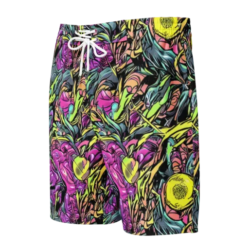 Prism Garden on a Men's Board Shorts