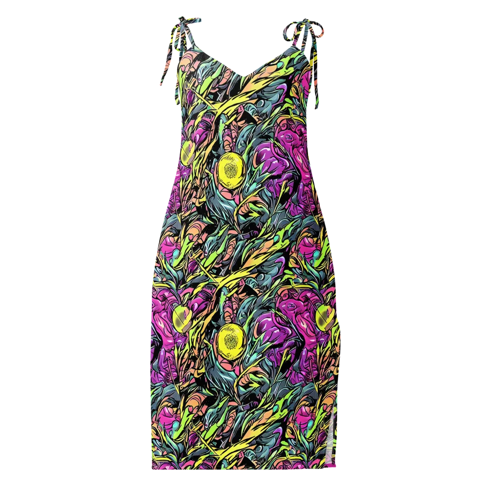 Prism Garden on Slip Dress — Front