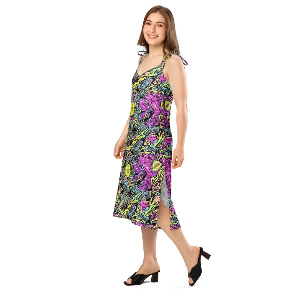 Prism Garden on Slip Dress — Left Front