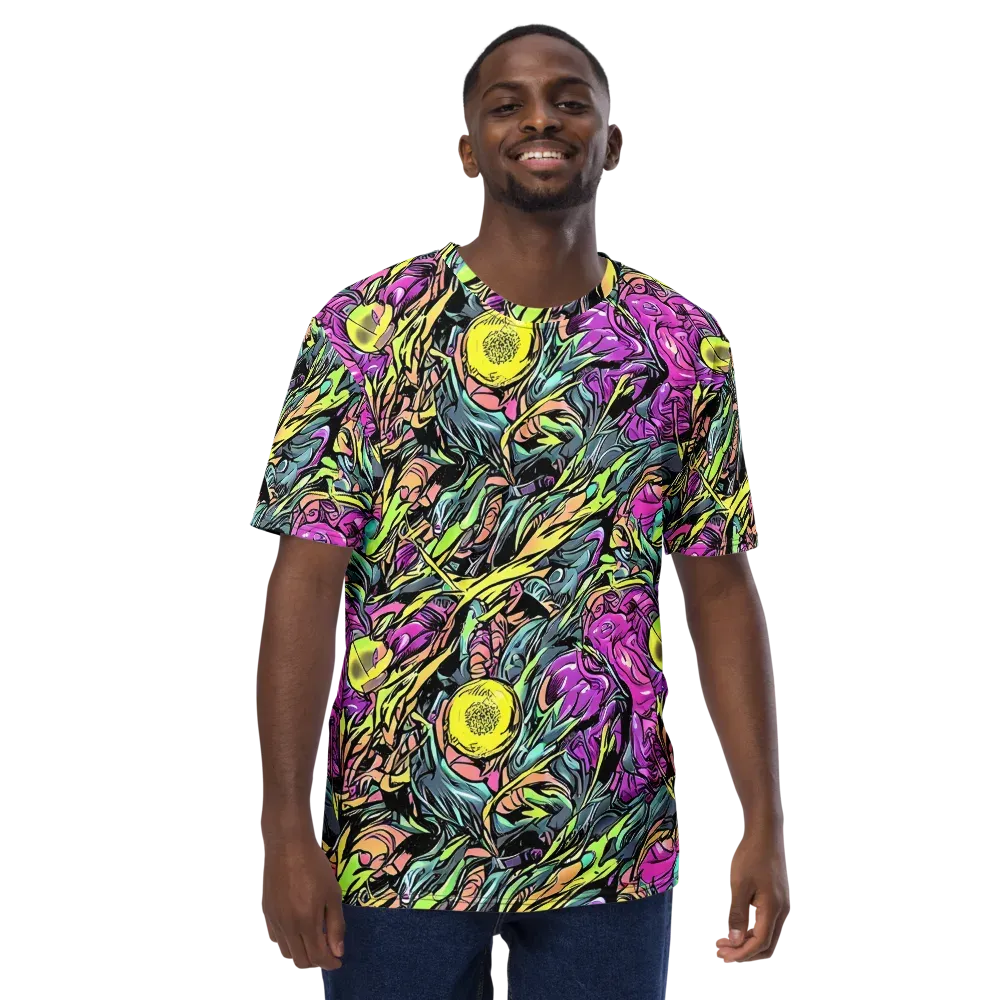 Prism Garden on Men's Crew Neck T-Shirt — Front