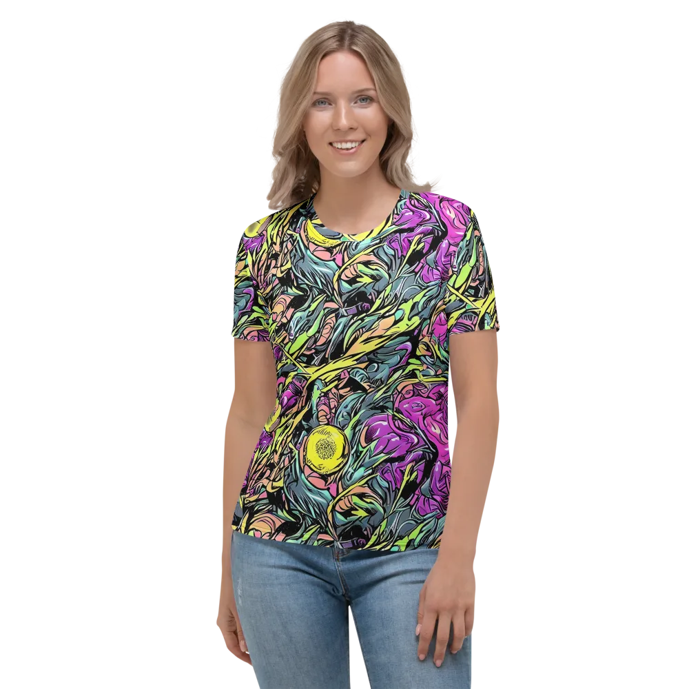Prism Garden on Women's Crew Neck T-Shirt — Front
