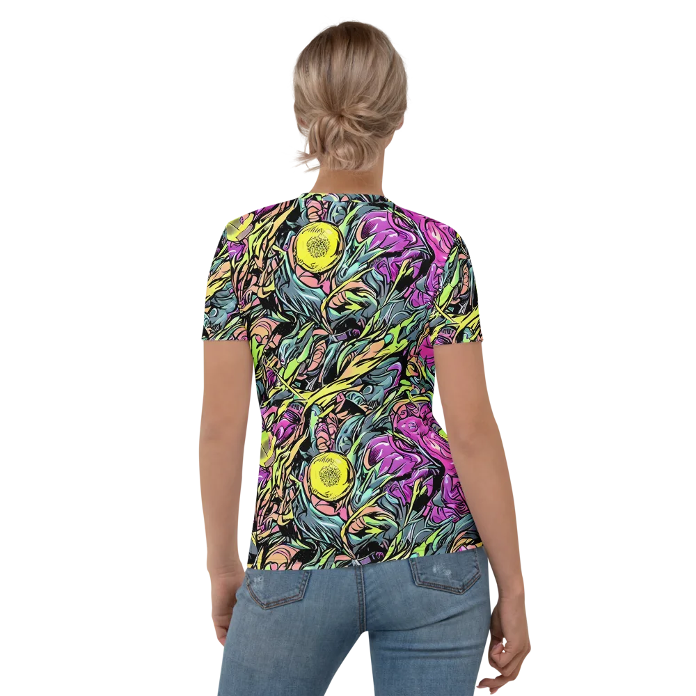 Prism Garden on Women's Crew Neck T-Shirt — Back