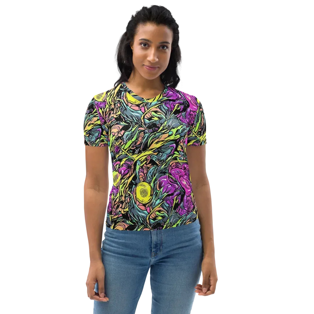 Prism Garden on Women's Crew Neck T-Shirt — Front