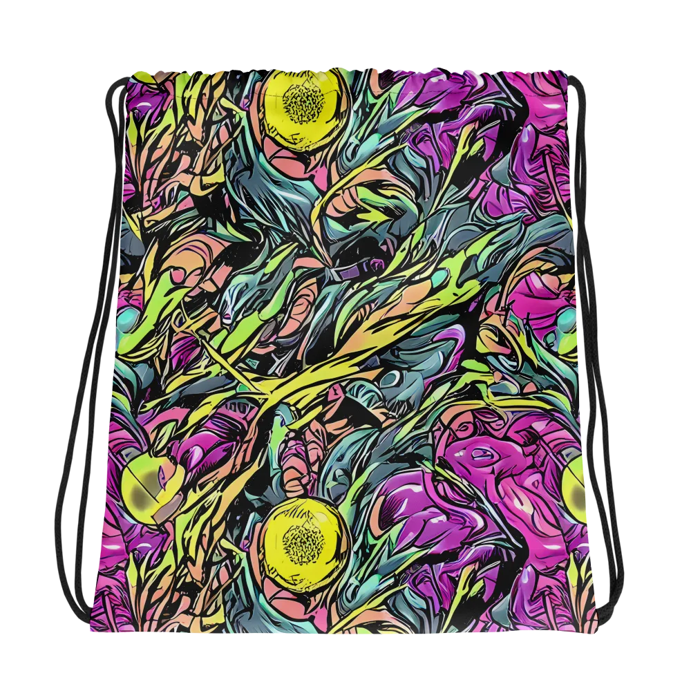 Prism Garden on Drawstring Bag — Photo