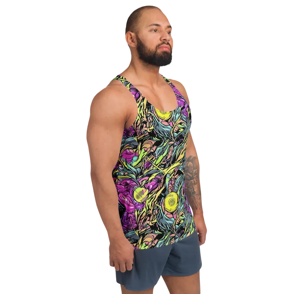 Prism Garden on Men's Tank Top — Right Front
