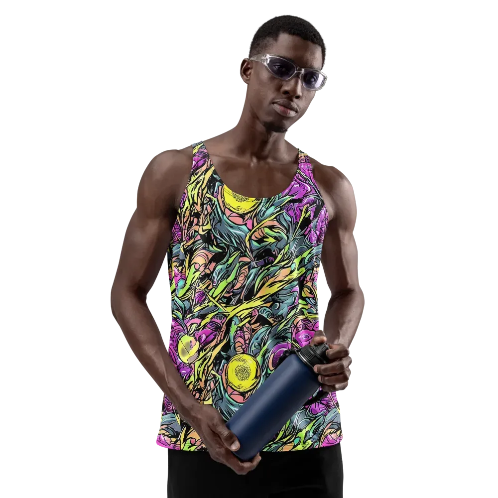 Prism Garden on Men's Tank Top — Front