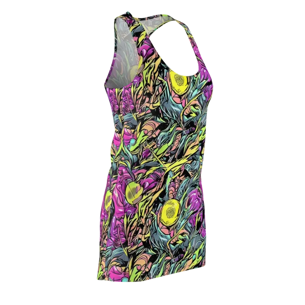 Prism Garden on Racerback Dress — Front Side