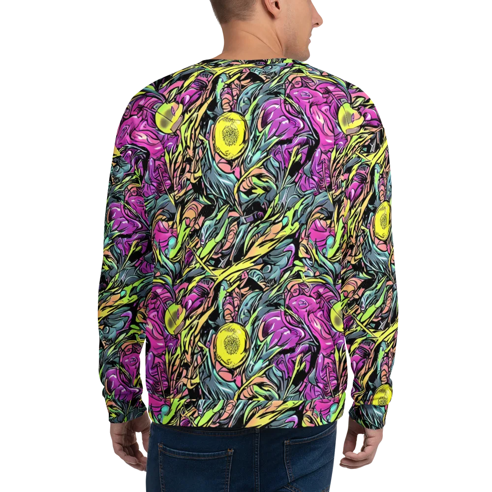 Prism Garden on Sweatshirt — Back