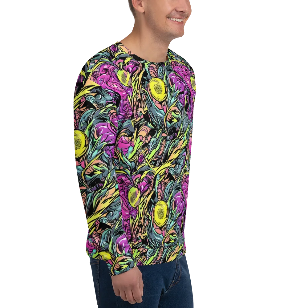 Prism Garden on Sweatshirt — Right Front