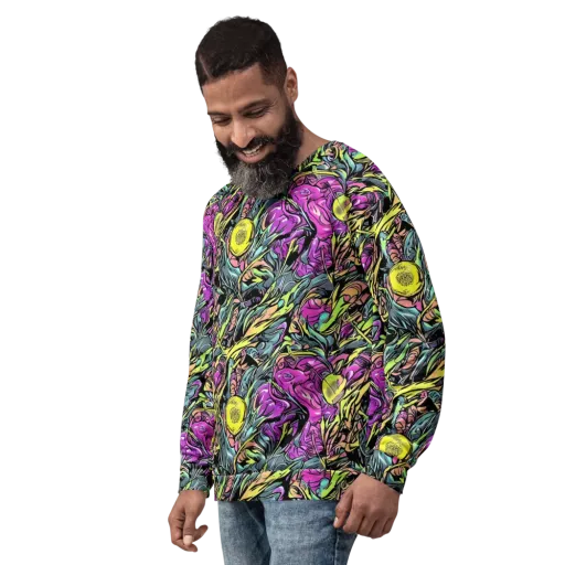 Prism Garden on a Sweatshirt