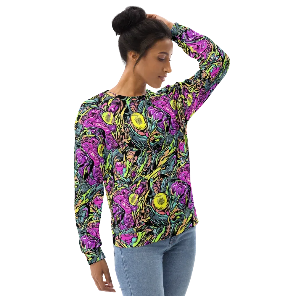 Prism Garden on Sweatshirt — Right Front