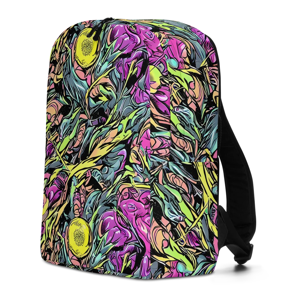 Prism Garden on Minimalist Backpack — Left