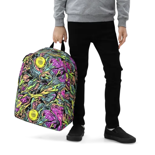 Prism Garden on a Minimalist Backpack