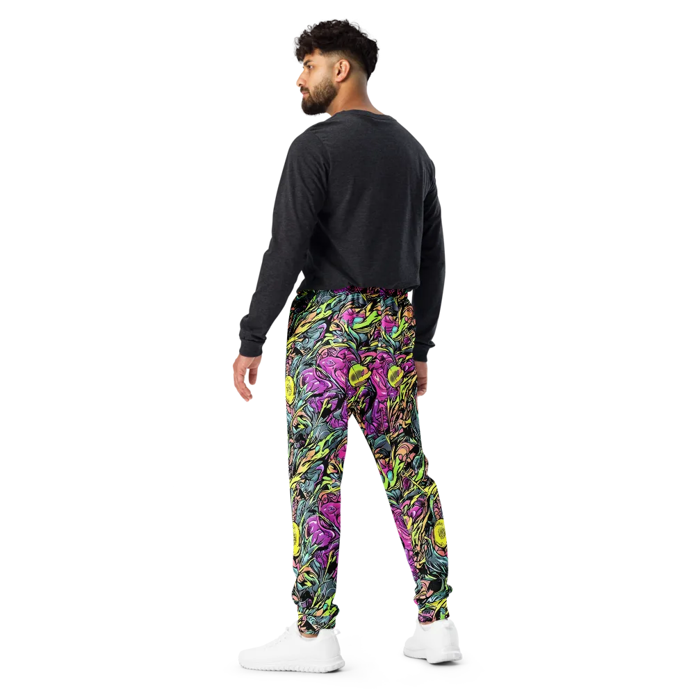 Prism Garden on Men's Joggers — Back