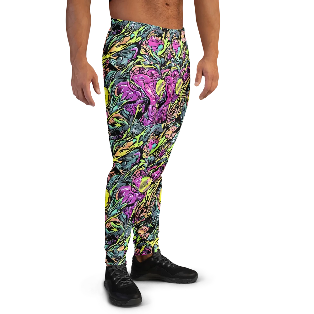 Prism Garden on Men's Joggers — Right