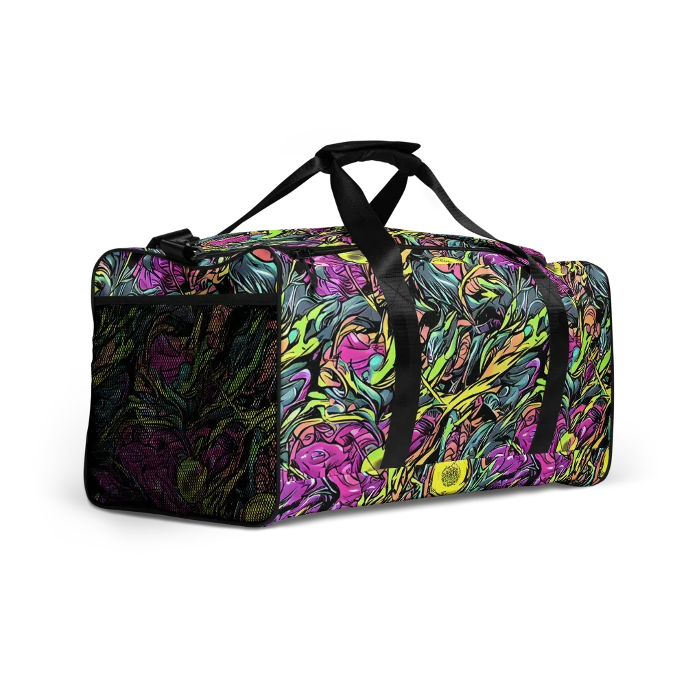 Prism Garden on Duffle Bag — Right Front