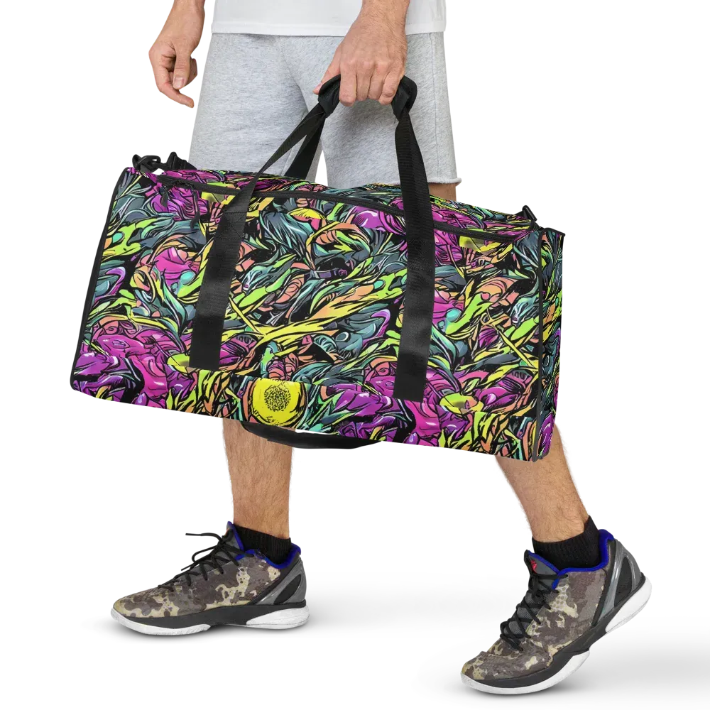 Prism Garden on Duffle Bag — Front