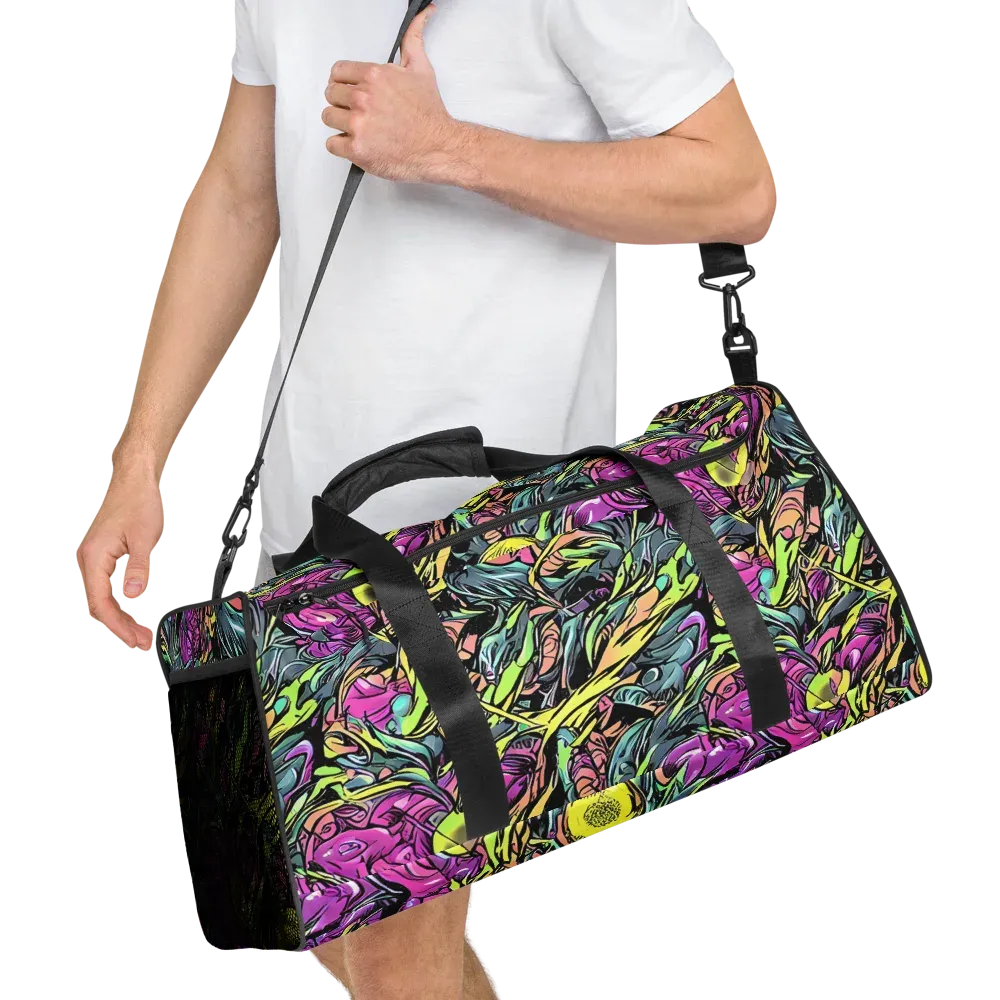 Prism Garden on Duffle Bag — Right Front