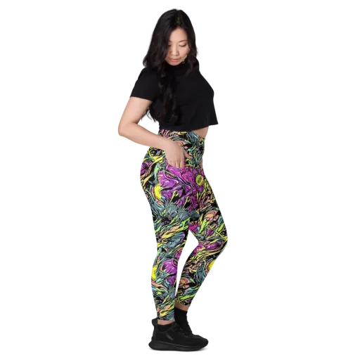 Prism Garden on a Leggings with Pockets