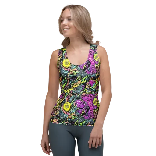 Prism Garden on a Women's Tank Top