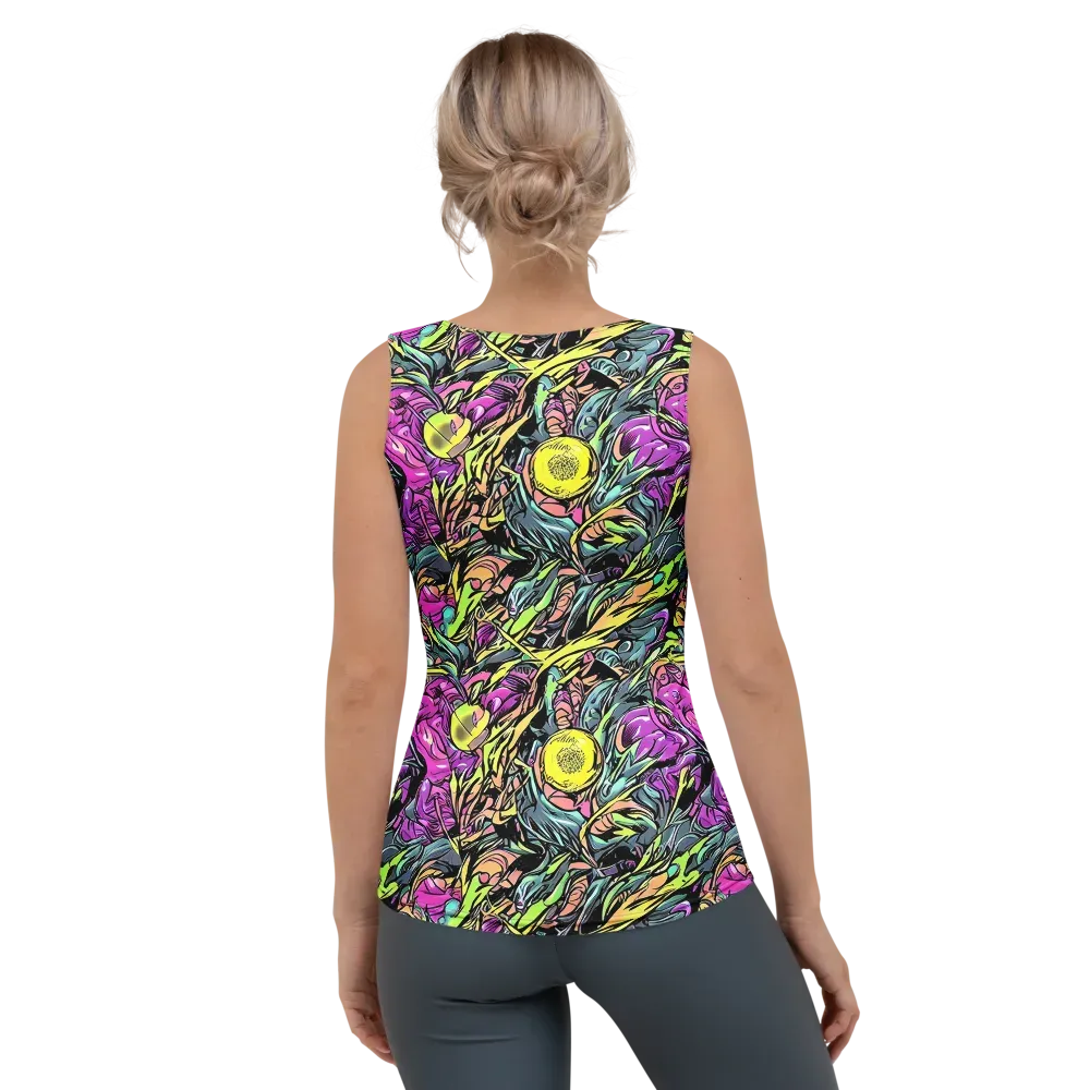 Prism Garden on Women's Tank Top — Back