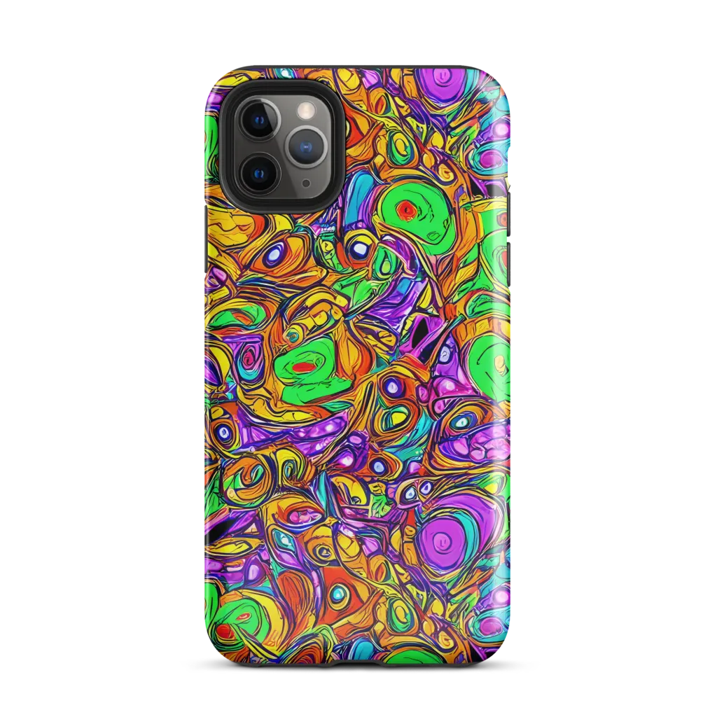 The Vivid Labyrinth on Tough Case for iPhone® — Front