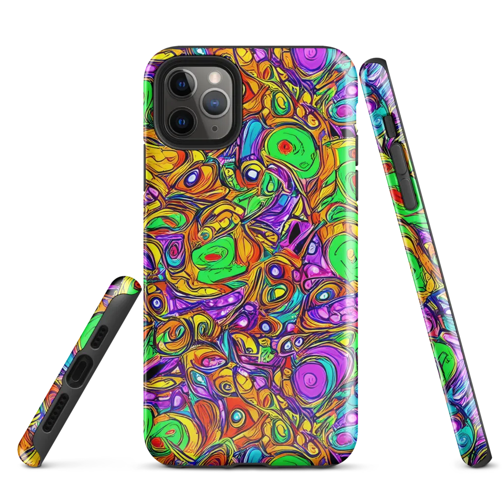 The Vivid Labyrinth on Tough Case for iPhone® — Front